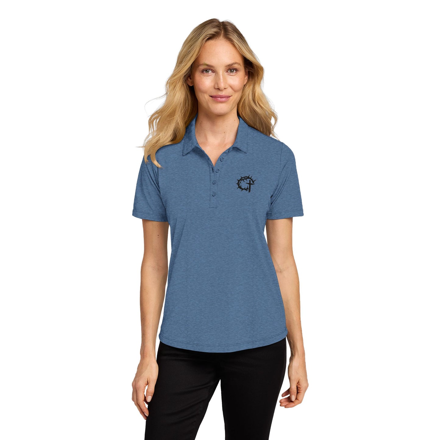 Life of Sacrifice Women’s Fine Pique Polo