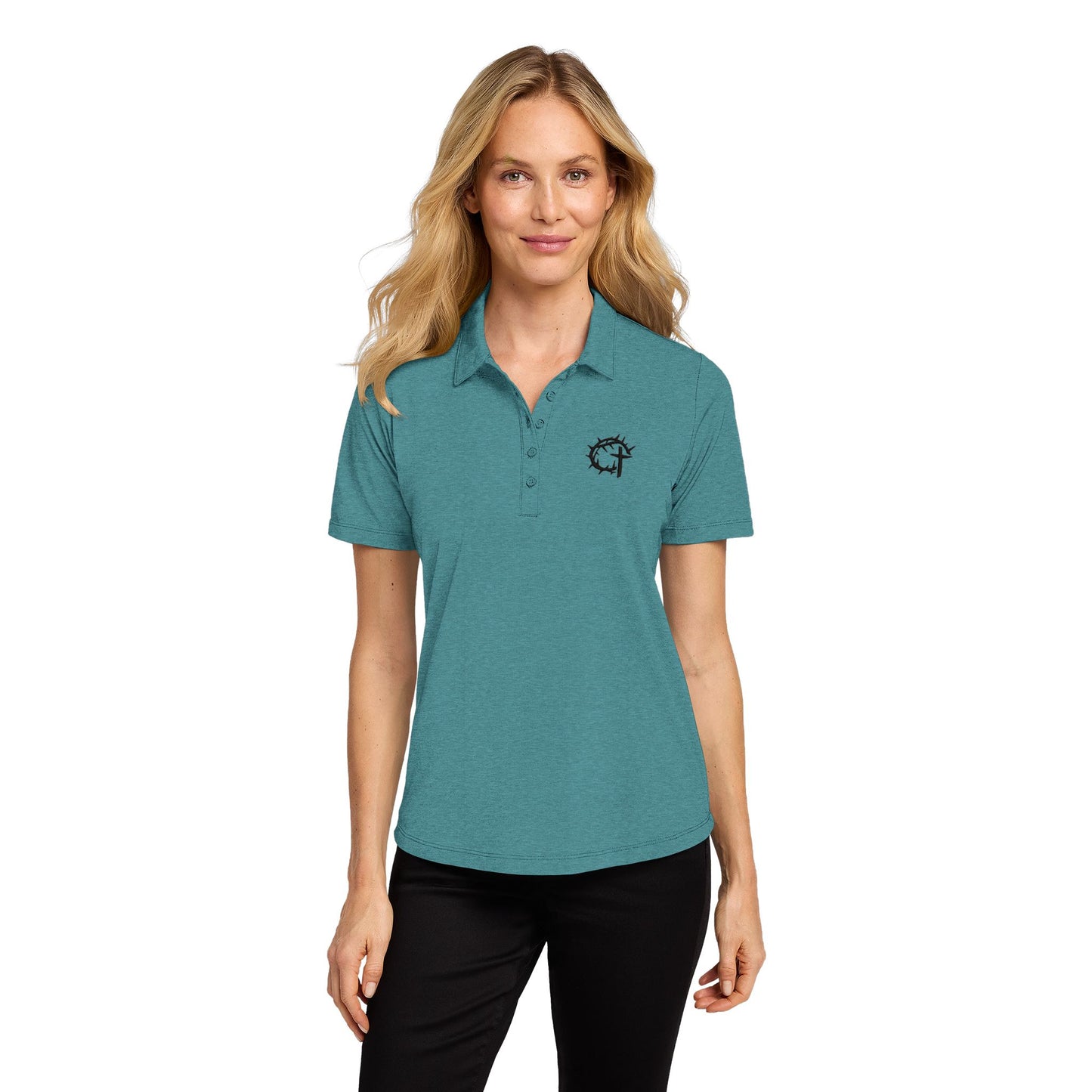 Life of Sacrifice Women’s Fine Pique Polo