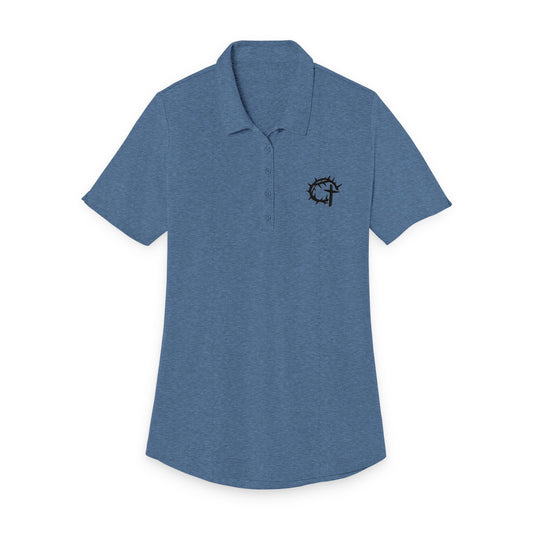Life of Sacrifice Women’s Fine Pique Polo
