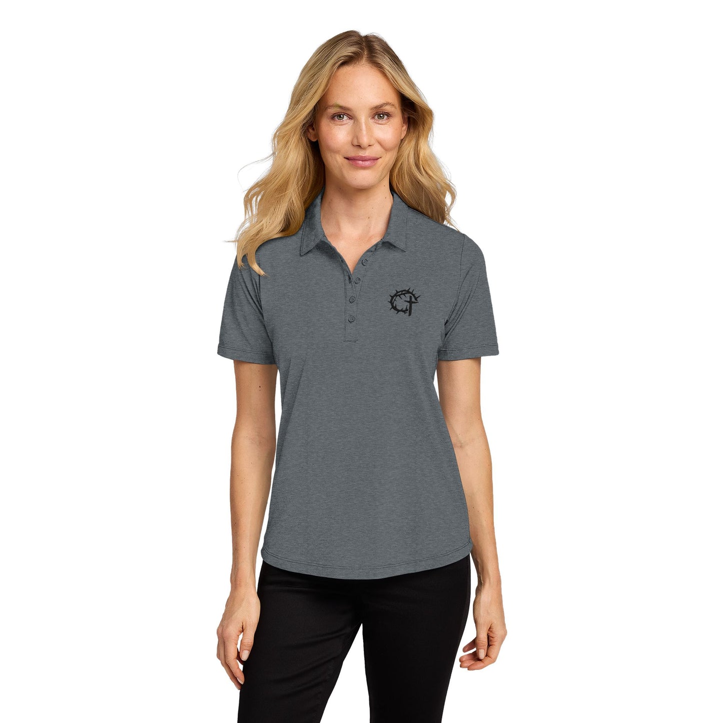 Life of Sacrifice Women’s Fine Pique Polo