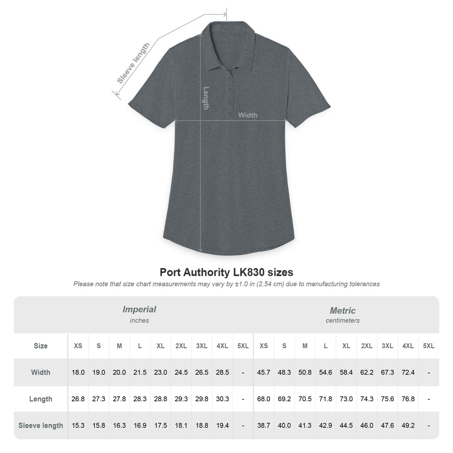 Life of Sacrifice Women’s Fine Pique Polo