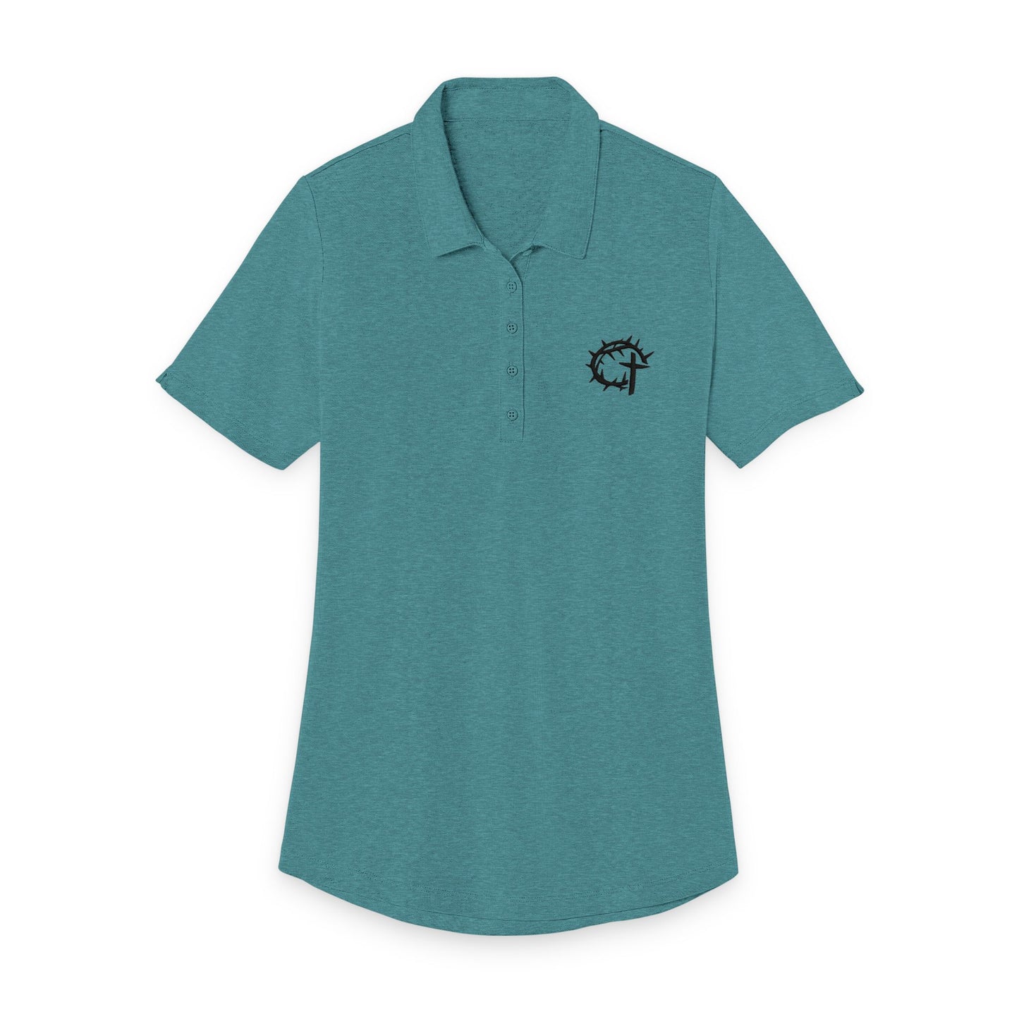 Life of Sacrifice Women’s Fine Pique Polo